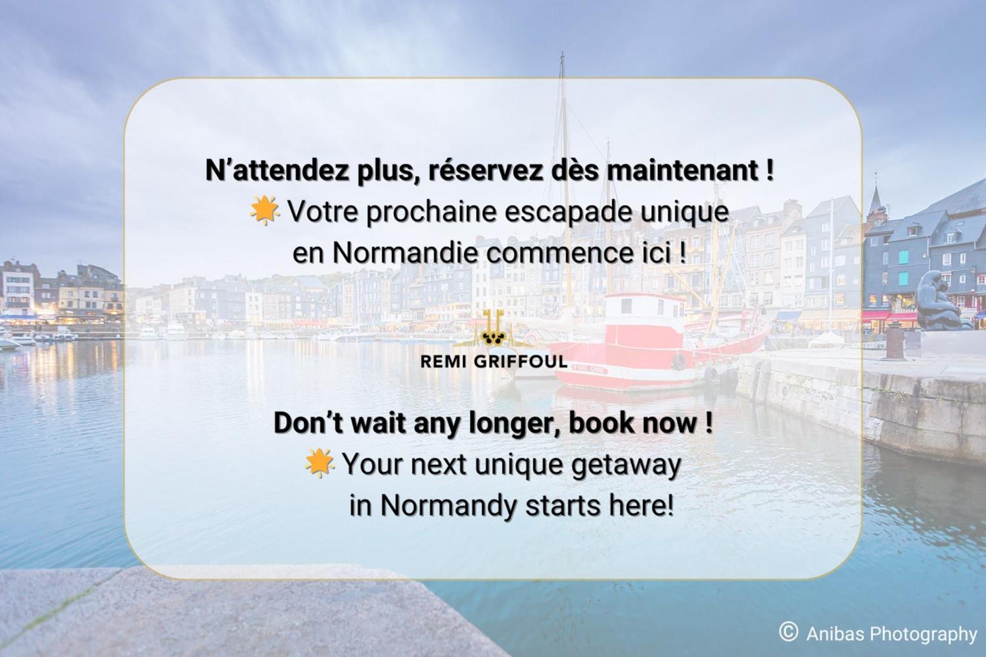 Appartement Les Armateurs - Pretty Nugget Downtown - 2 P - Private parking à Honfleur Extérieur photo