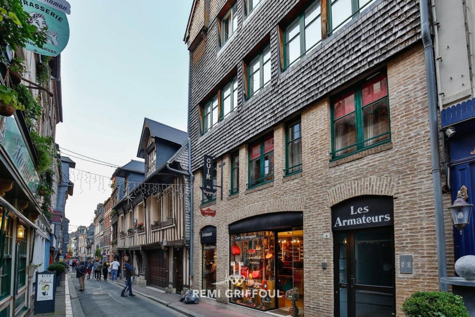 Appartement Les Armateurs - Pretty Nugget Downtown - 2 P - Private parking à Honfleur Extérieur photo